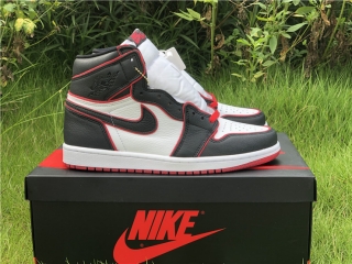 Authentic Air Jordan 1 Black Red