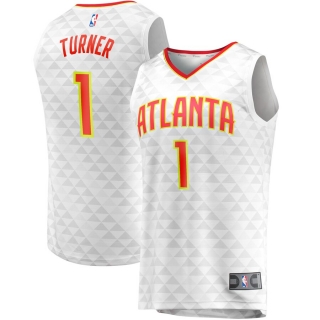 Atlanta Hawks Evan Turner Fanatics Branded Fast Break Replica Jersey - Association Edition