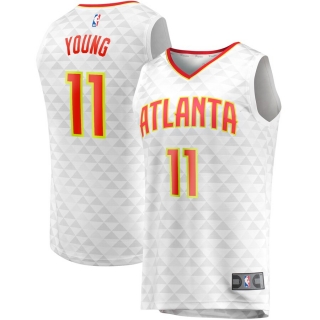 Atlanta Hawks Trae Young Fanatics Branded Fast Break Replica Player Jersey-Association Edition