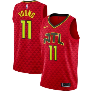 Men's Atlanta Hawks Trae Young Nike Red 2019-2020 Swingman Jersey - Statement Edition