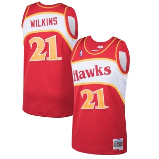 Atlanta Hawks Dominique Wilkins Mitchell & Ness 1986-87 Hardwood Classics Swingman Jersey