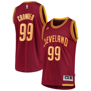 Men's Cleveland Cavaliers Jae Crowder adidas Wine Swingman Jersey