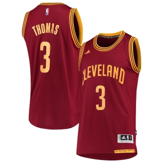Men's Cleveland Cavaliers Isaiah Thomas adidas Wine Swingman Jersey