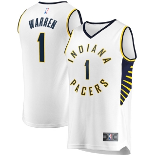 Men's Indiana Pacers TJ Warren White Fast Break Player Replica Jersey - Association Edition