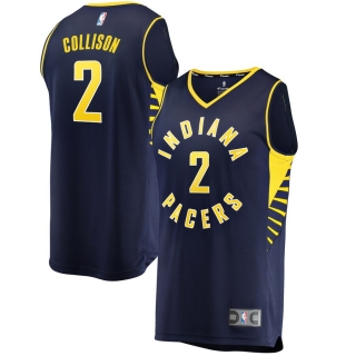 Men's Indiana Pacers Darren Collison Navy Fast Break Replica Jersey - Icon Edition