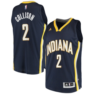 Men's Indiana Pacers Darren Collison ad Navy Swingman Jersey