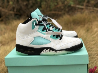 Authentic Air Jordan 5 “Island Green”