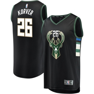 Men's Milwaukee Bucks Kyle Korver Fast Break Replica Player Jersey - Statement Edition