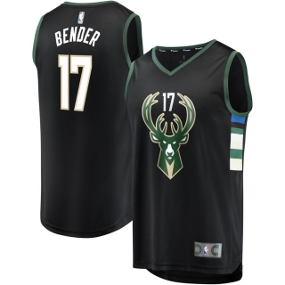 Men's Milwaukee Bucks Dragan Bender Fast Break Replica Player Jersey - Statement Edition