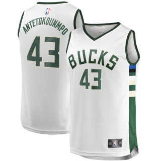 Men's Milwaukee Bucks Thanasis Antetokounmpo Jersey - Association Edition