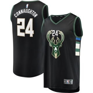 Men's Milwaukee Bucks Pat Connaughton Fast Break Replica Player Jersey - Statement Edition