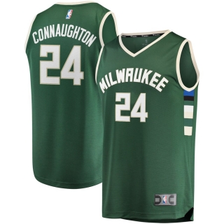 Men's Milwaukee Bucks Pat Connaughton  Fast Break Replica Jersey - Icon Edition