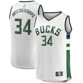 Men's Milwaukee Bucks Giannis Antetokounmpo Jersey - Association Edition