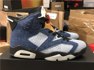 Authentic Air Jordan 6 “Washed Denim”