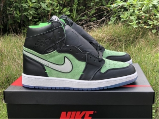 Authentic Air Jordan 1 High Zoom “Rage Green”