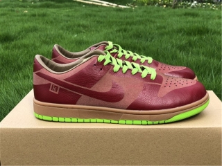 Nike Dunk Low 1-Piece Laser Varsity Red Chartreuse