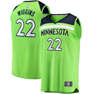 Men's Minnesota Timberwolves Andrew Wiggins Fast Break Replica Player Jersey - Statement Edition