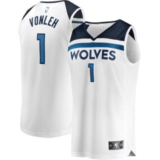 Men's Minnesota Timberwolves Noah Vonleh  Fast Break Replica Player Jersey - Statement Edition