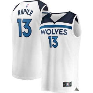 Men's Minnesota Timberwolves Shabazz Napier Fast Break Replica Player Jersey - Statement Edition