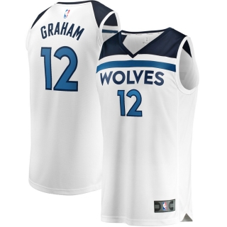 Men's Minnesota Timberwolves Treveon Graham Fast Break Replica Player Jersey - Statement Edition