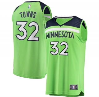 Men's Minnesota Timberwolves Karl-Anthony Towns Jersey - Statement Edition