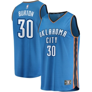 Men's Oklahoma City Thunder Deonte Burton Jersey - Icon Edition