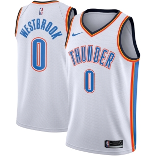 Men's Oklahoma City Thunder Russell Westbrook Swingman Jersey - Association Edition