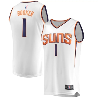 Men's Phoenix Suns Devin Booker Fast Break Replica Jersey - Association Edition