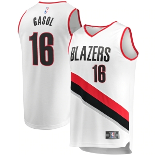 Men's Portland Trail Blazers Pau Gasol Fast Break Player Jersey - Association Edition