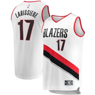 Men's Portland Trail Blazers Skal Labissiere  Fast Break Player Jersey - Association Edition