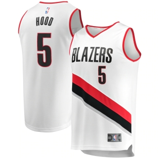 Men's Portland Trail Blazers Rodney Hood Fast Break Player Jersey - Association Edition