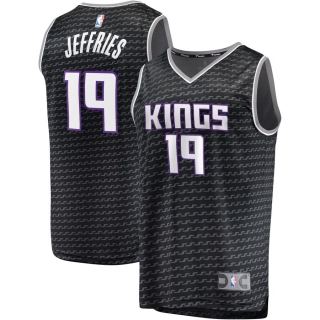 Men's Sacramento Kings DaQuan Jeffries  Fast Break Player Jersey - Statement Edition