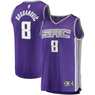 Men's Sacramento Kings Bogdan Bogdanovic Fast Break Road Replica Player Jersey