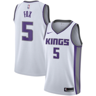 Men's Sacramento Kings De'Aaron Fox Nike Replica Swingman Jersey - Association Edition