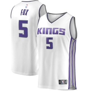 Men's Sacramento Kings De'Aaron Fox Fast Break Player Replica Jersey - Association Edition