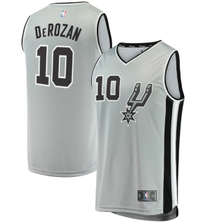 Men's San Antonio Spurs DeMar DeRozan Fast Break Replica Player Jersey - Statement Edition