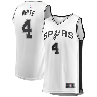 Men's San Antonio Spurs Derrick Replica Player Jersey - Association Edition
