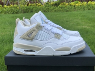 Authentic Air Jordan 4 Linen