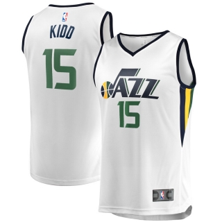 Men's Utah Jazz Stanton Kidd Fast Break Replica Player Jersey - Association Edition