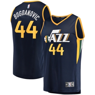 Men's Utah Jazz Bojan Bogdanovic Fanatics Branded Navy Fast Break Replica Jersey - Icon Edition