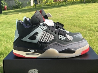 Authentic OFF-WHITE x Air Jordan 4 ( Women Sizes )