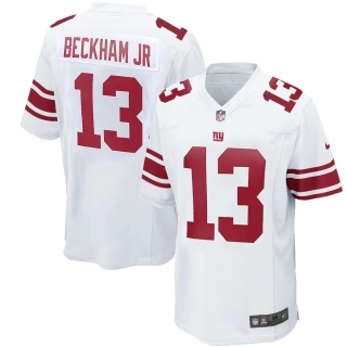 Men's New York Giants Odell Beckham Jr Nike White Game Jersey