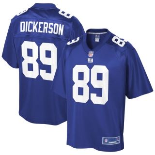 Men's New York Giants Garrett Dickerson NFL Pro Line Royal Team Player Jersey