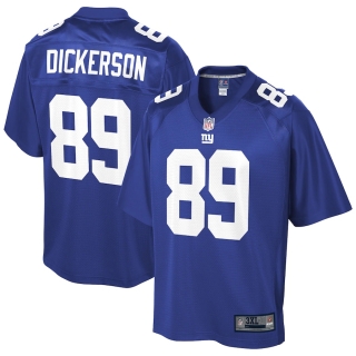 Men's New York Giants Garrett Dickerson NFL Pro Line Royal Big & Tall Team Player Jersey