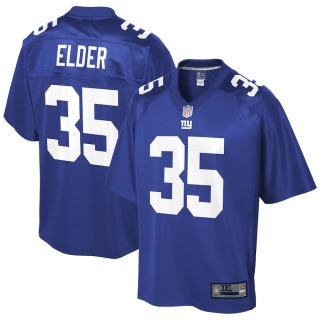 Men's New York Giants Corn Elder NFL Pro Line Royal Big & Tall Player Jersey