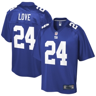 Men's New York Giants Julian Love NFL Pro Line Royal Big & Tall Player Jersey