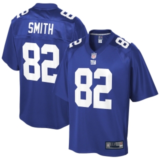 Men's New York Giants Kaden Smith NFL Pro Line Royal Big & Tall Player Jersey