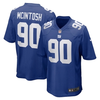 Men's New York Giants RJ McIntosh Nike Royal Game Jersey