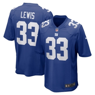Men's New York Giants Dion Lewis Nike Royal Game Jersey