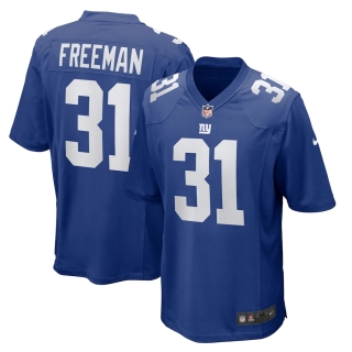 Men's New York Giants Devonta Freeman Nike Royal Game Jersey
